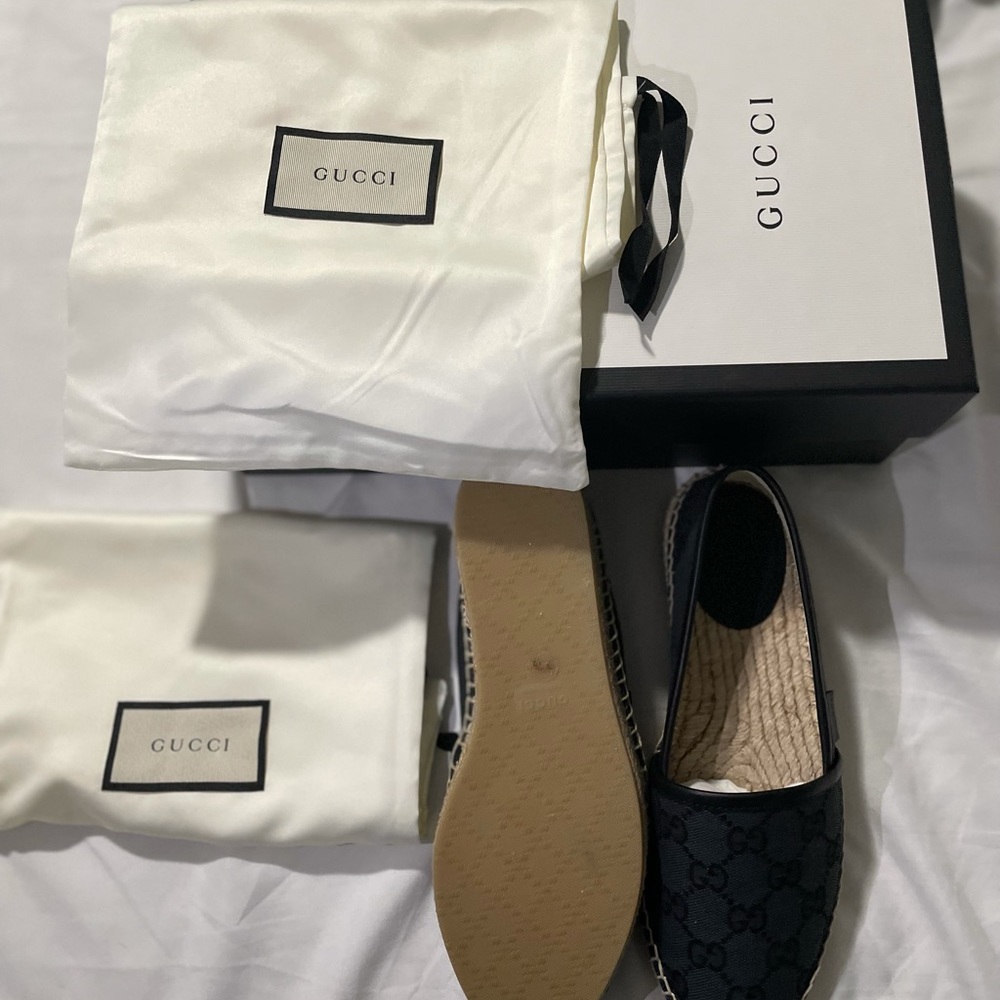 Gucci Canvas Espadrilles